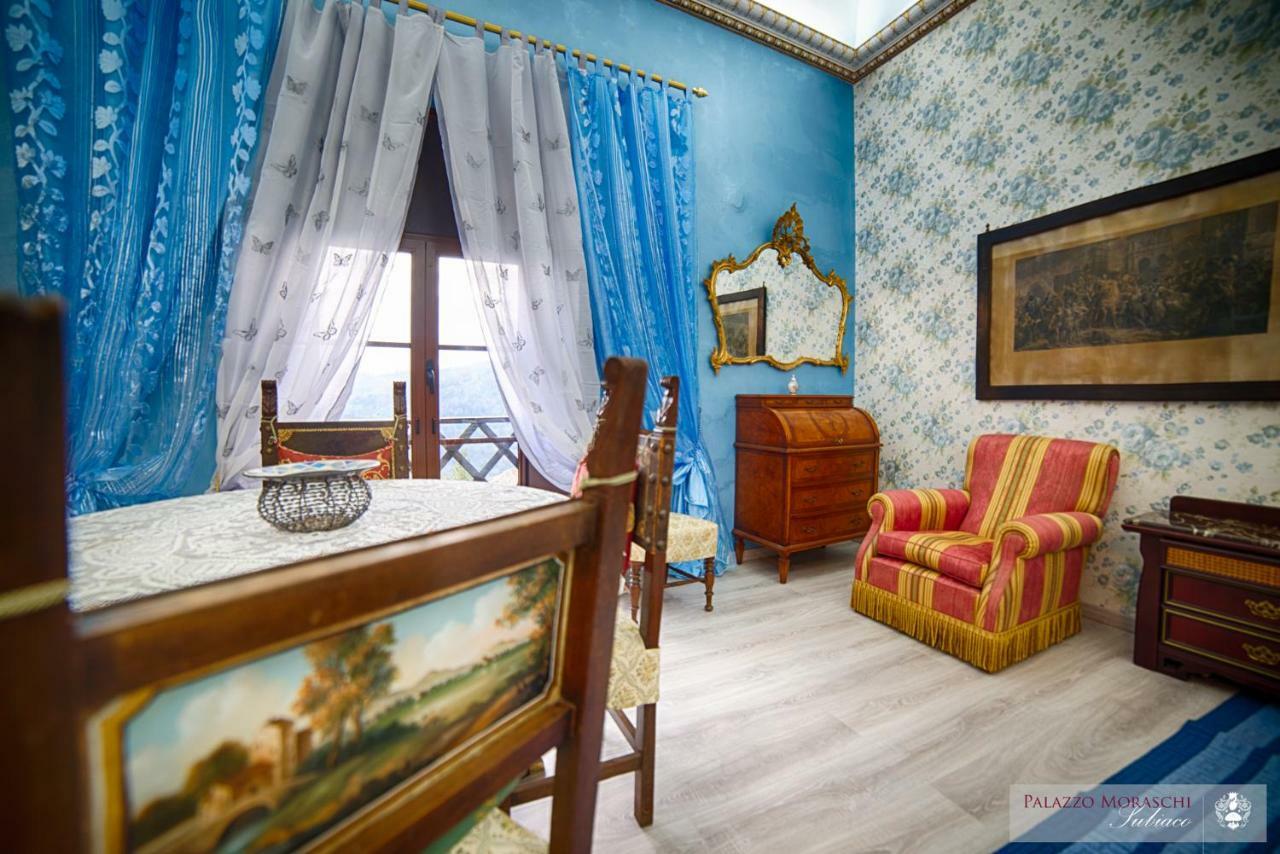 Bed and Breakfast Palazzo Moraschi Subiaco Zewnętrze zdjęcie